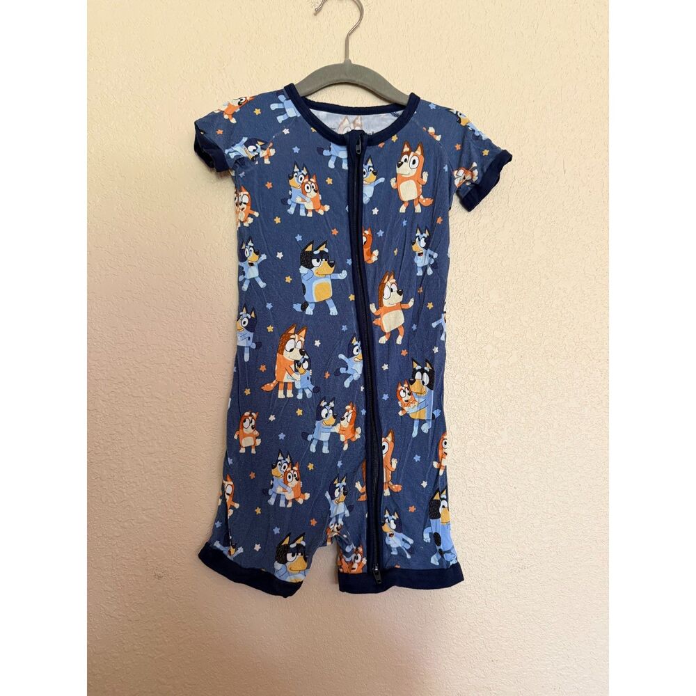 Little Sleepies Bluey shortie size 3T